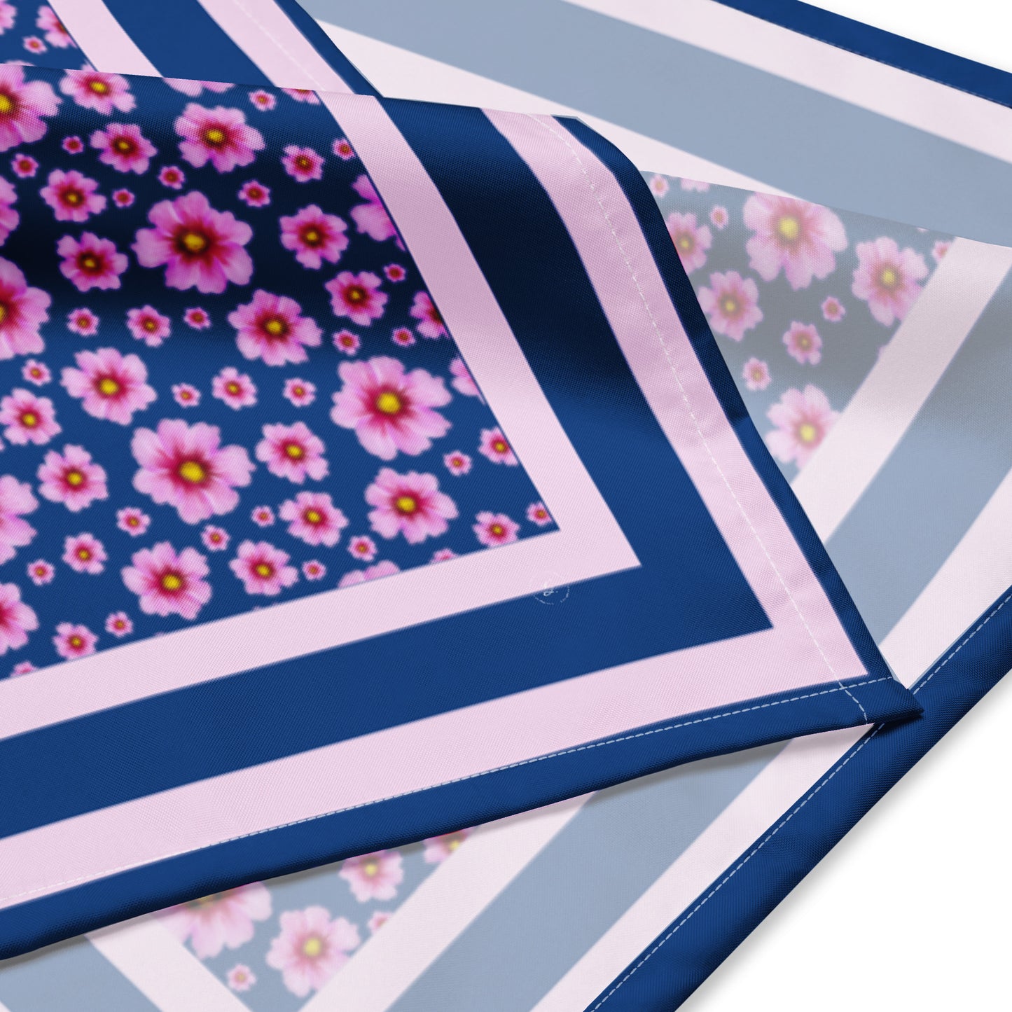 Cosmea Flower Print Scarf