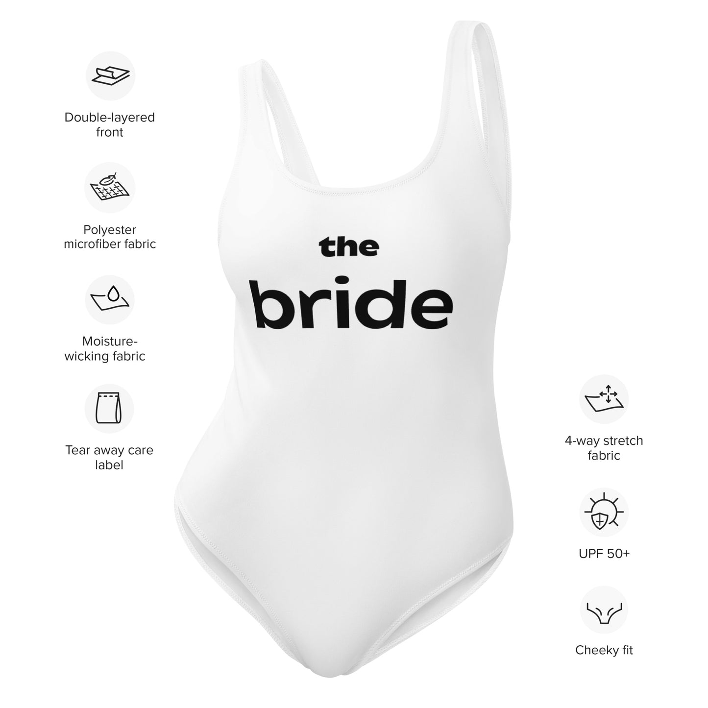 Bride One Piece Swimsuit