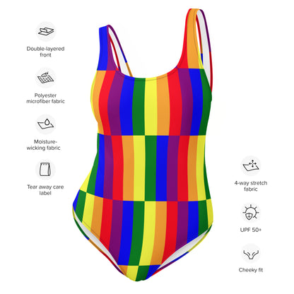 LGBTQ One Piece Swimsuit